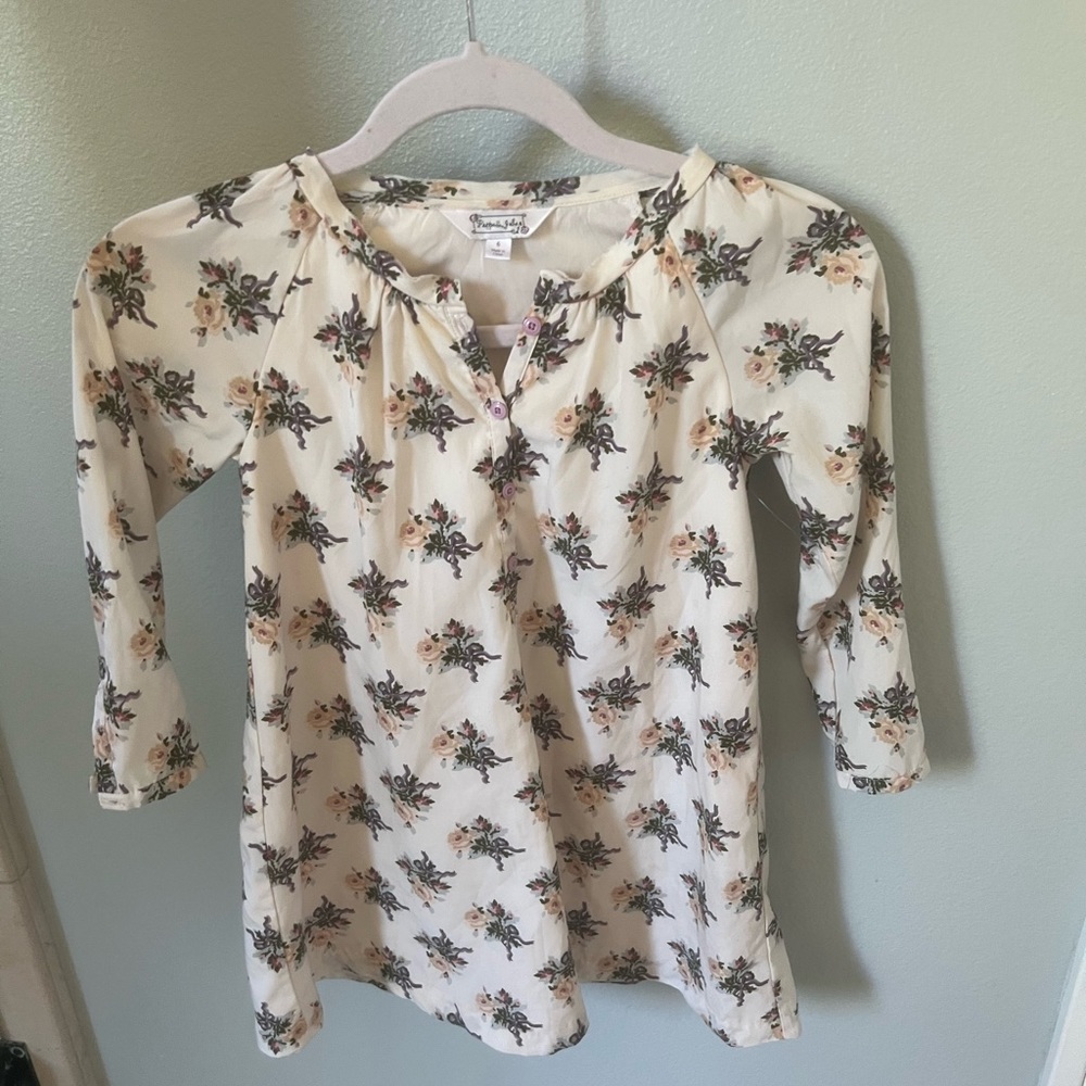 Fall long sleeve girls dress